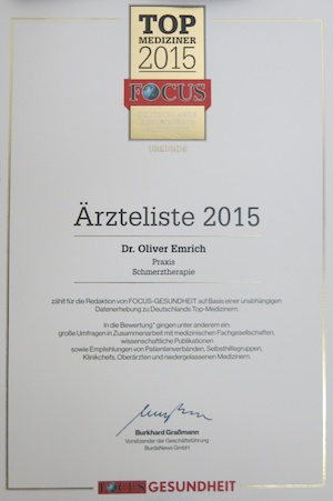 TOP Ärzteliste Fokus 2015